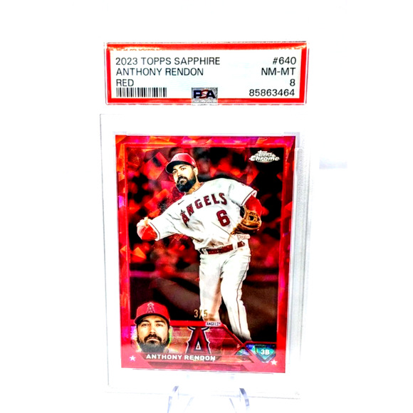 Sp 03/05 #640 Topps Chrome Sapphire Red Refractor #640 Anthony Rendon - Picture 1 of 8